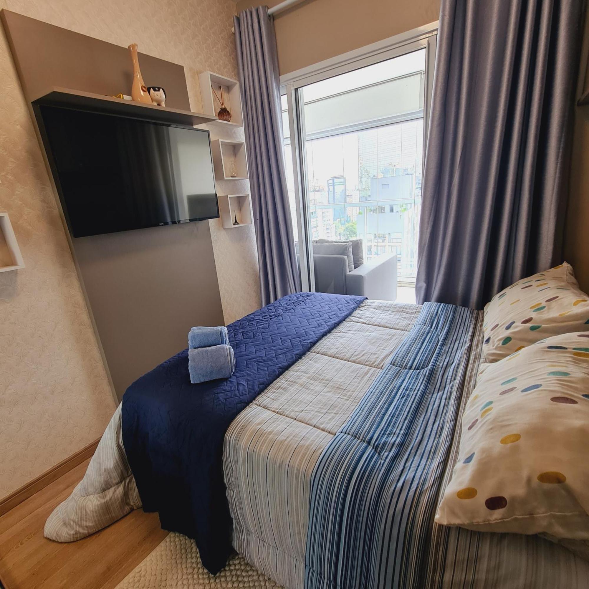 Apartament Studio Moderno & Rooftop Incrivel Augusta São Paulo Zewnętrze zdjęcie